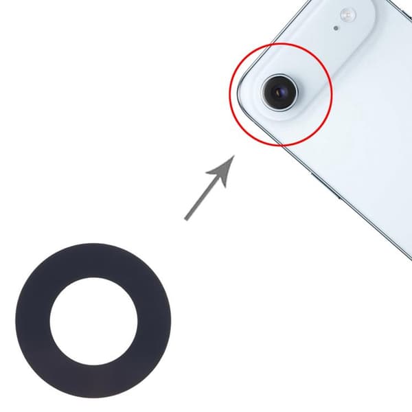 Camera lenses with double-sided tape for iPhone Air