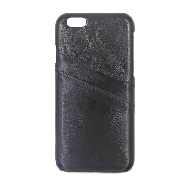 Fitted Leather Case For iPhone 6/6S Black