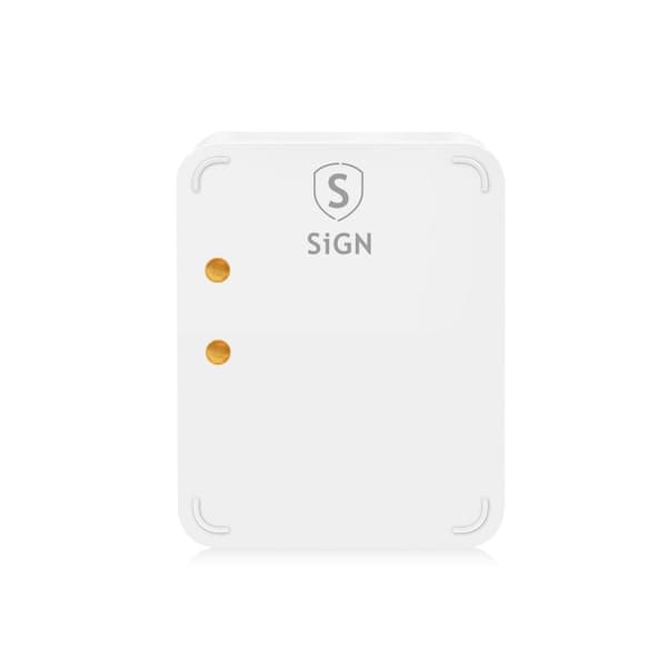 SiGN Smart Home WiFi Vattenläckagesensor - Vit Svart