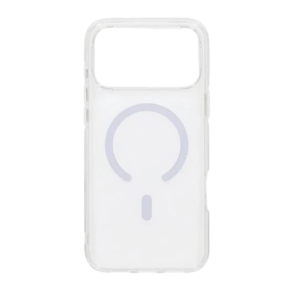 Matte Magnetic Shockproof Airbag Case For iPhone 17 Pro Max White