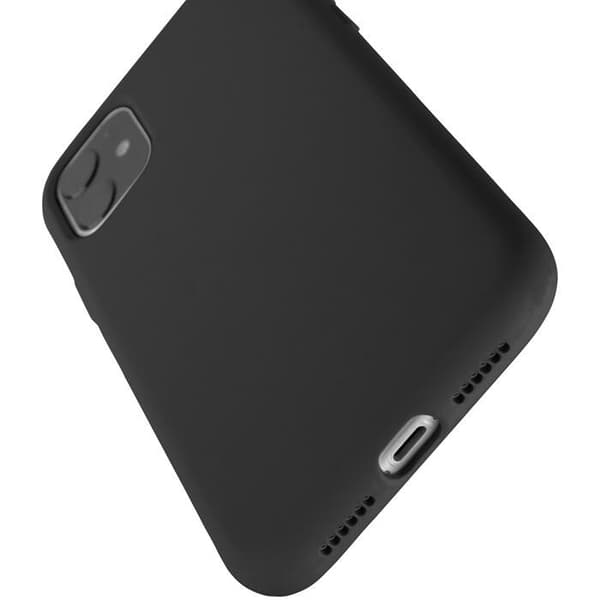 Melkco Aqua Silicone Cover för iPhone 11 Pro Max - Svart Svart