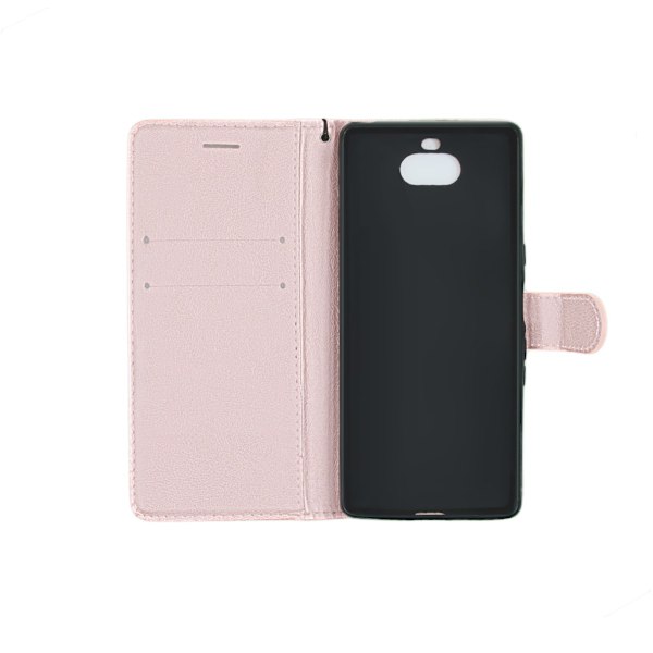 Sony Xperia 10 Plånboksfodral med Stativ - Rosa