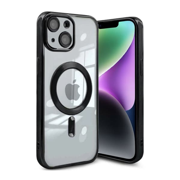 Luxury Phone Case with Magsafe iPhone 13 - Black