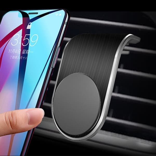 Magnetic Car Holder for Air Outlet - Black