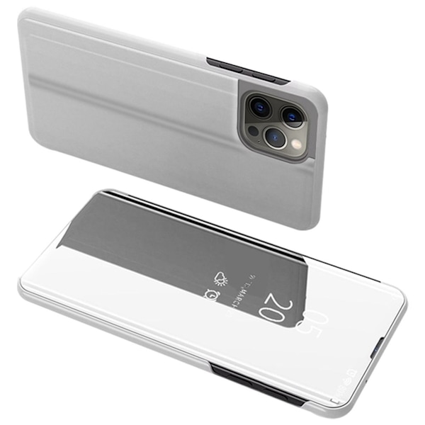 iPhone 16 Pro Cover with View Window - Silver