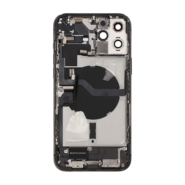 iPhone 12 Pro Max Baksida med Komplett Ram - Grafit