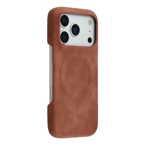iPhone 18 Pro/17 Pro MagSafe Case PU-leather - Brown