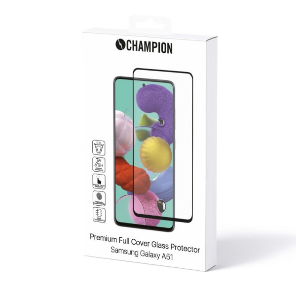 Champion Skärmskydd i Härdat Glas för Samsung Galaxy A51