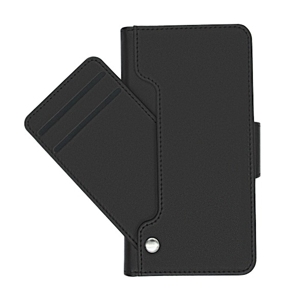 iPhone XS Max Plånboksfodral Extra Kortfack Rvelon - Svart