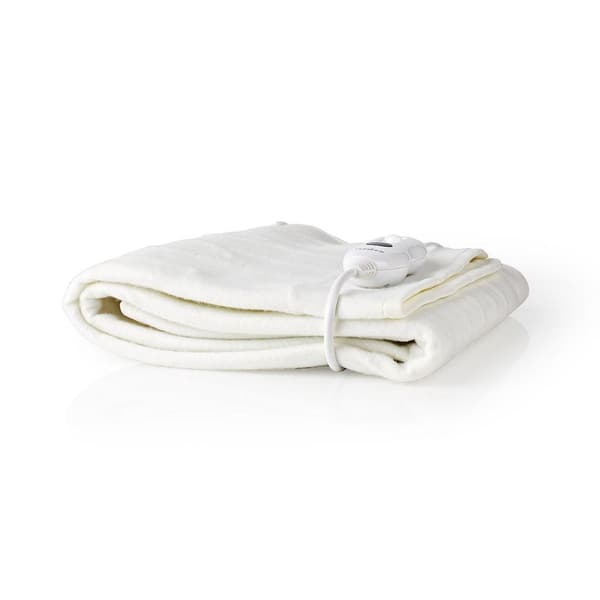 Bargain corner Nedis Electric Heating Blanket 80 x 150 cm - White