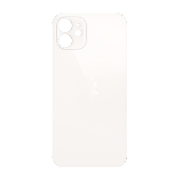 iPhone 12 Back Glass with Adhesive Tape - White