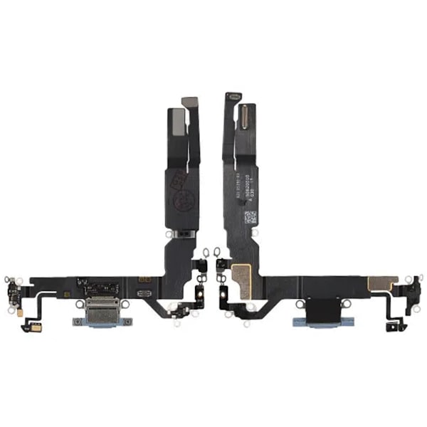 Laddkontakt med Flexkabel för iPhone 17 - Blå