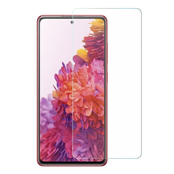 Samsung Galaxy S20 FE / A51 Skärmskydd 2.5D i Härdat Glas Svart