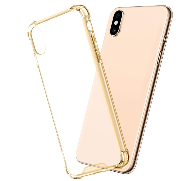 Stöttåligt Mobilskal iPhone X/XS - Guld