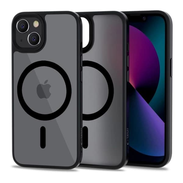 Tech-Protect MagMat MagSafe Case for iPhone 13 Mini - Matte Black