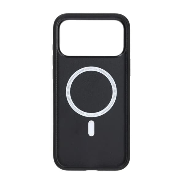 Mobilskal för iPhone 17 Pro Max - Kameraskydd Svart PU-läder