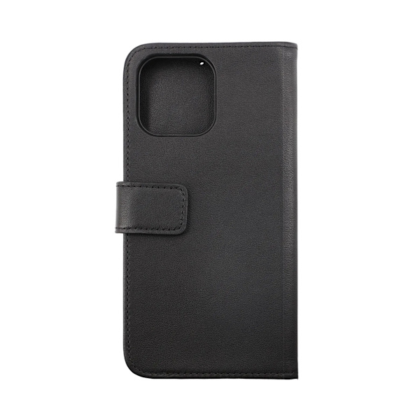iPhone 14 Plånboksfodral Läder Rvelon - Svart