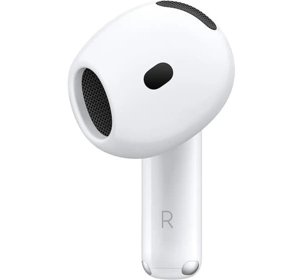 Original Helt Ny Höger Hörlur Apple AirPods 4 Generation - Ersättningsdel Svart