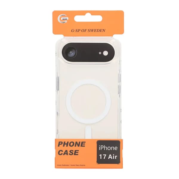 Mobile Case Magnet Double Protection for iPhone 17 Air - White