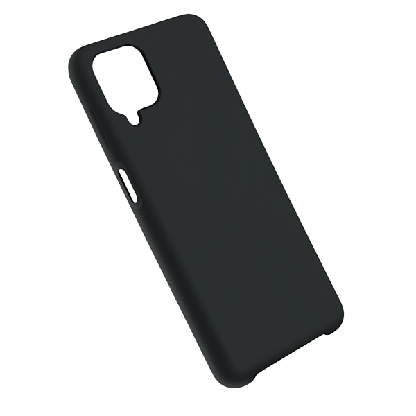 Samsung A12 Silikonskal - Svart