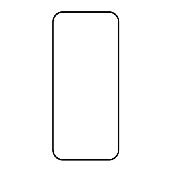 Screen Protector for iPhone 16 Pro Max – 3D Tempered Glass Black RV- Bulk with frame -20 pcs