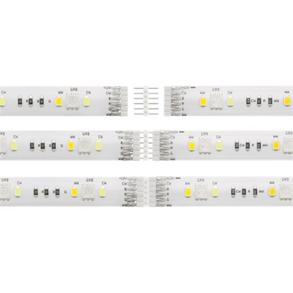 Deltaco Smart Home LED-list förlängning, 1m, RGB, 2700K-6500K -