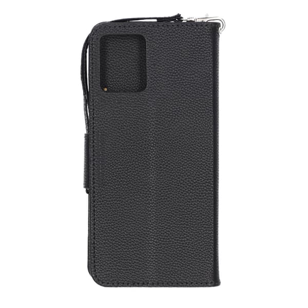 Plånboksfodral med Stativ för Motorola Moto G23 - Svart och Brun