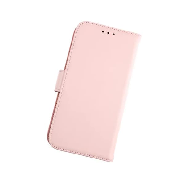 iPhone 13 Mini Plånboksfodral Läder Rvelon - Rosa