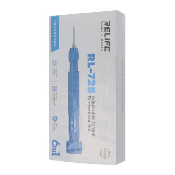Screwdriver 6-in-1 adjustable momentum RELIFE RL-725