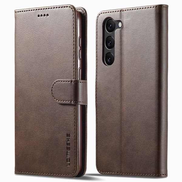 LC.IMEEKE Samsung Galaxy S24 Cover - Brown