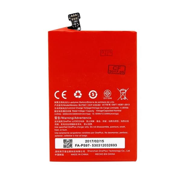 OnePlus One/2/3/3T Batteri - Original - OnePlus 2