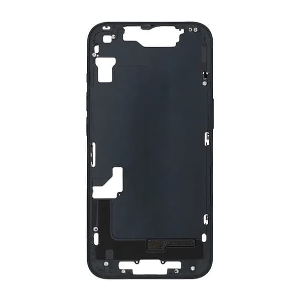 iPhone 14 Back Cover Middle Frame OEM Black With Small Parts