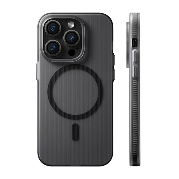 iPhone 13 Pro Max Case Corrugated Anti-slip Magnetic - Black