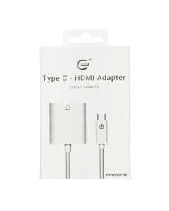 Sign USB-C till HDMI Adapter Svart