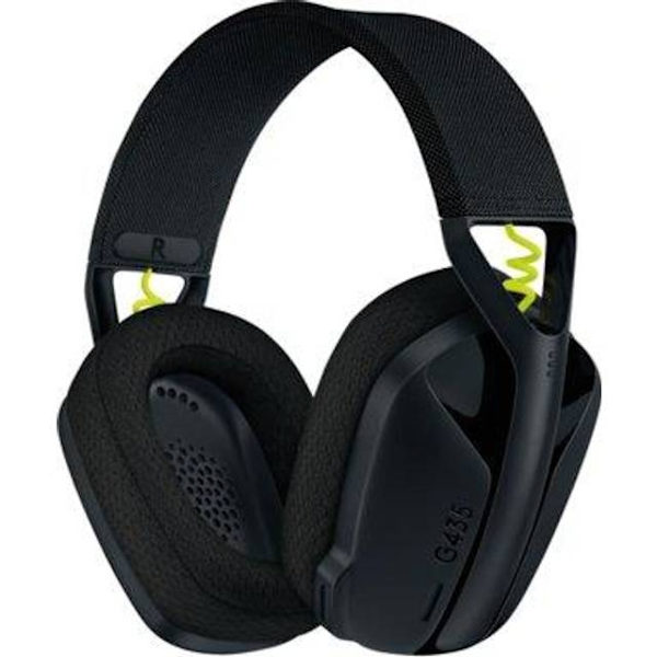Original Logitech G435 Lightspeed Wireless Over-ear Headset - Svart