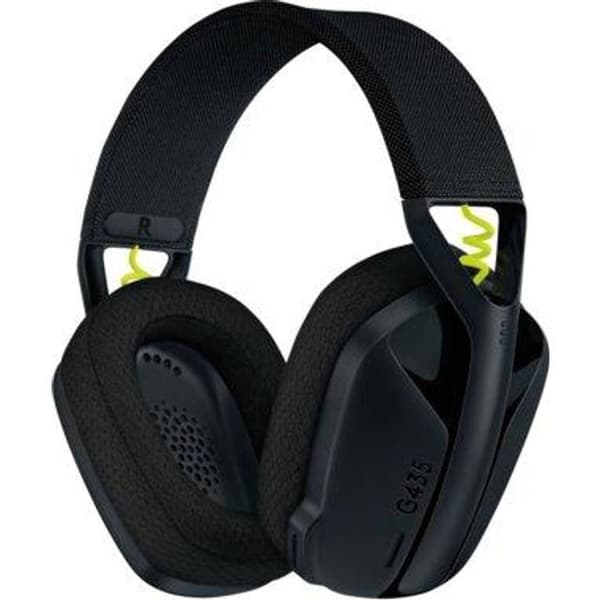Original Logitech G435 Lightspeed Wireless Over-ear Headset - Svart Svart