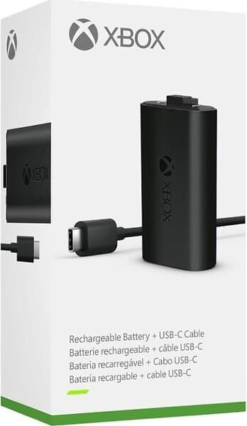 Microsoft Xbox Series X Play & Charge Kit - Original - Svart Svart