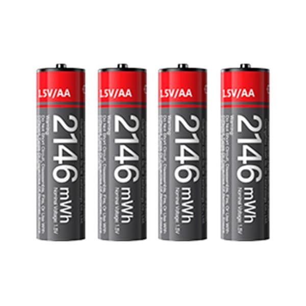 YESIDO YP88 4-pack AA Battery 580mAh Rechargeable USB-C