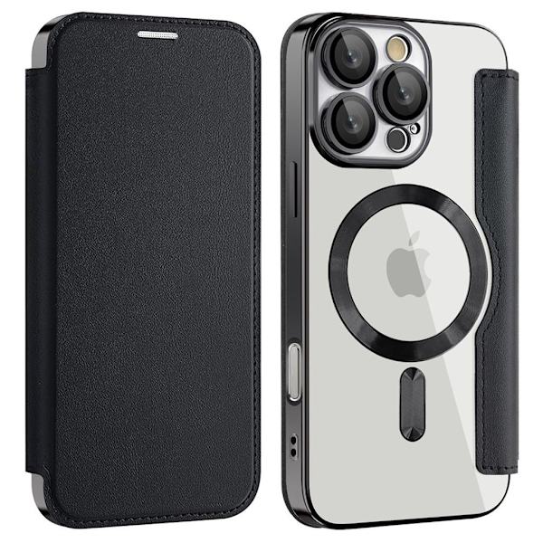 iPhone 16 Pro Max Cover with card slots - Black