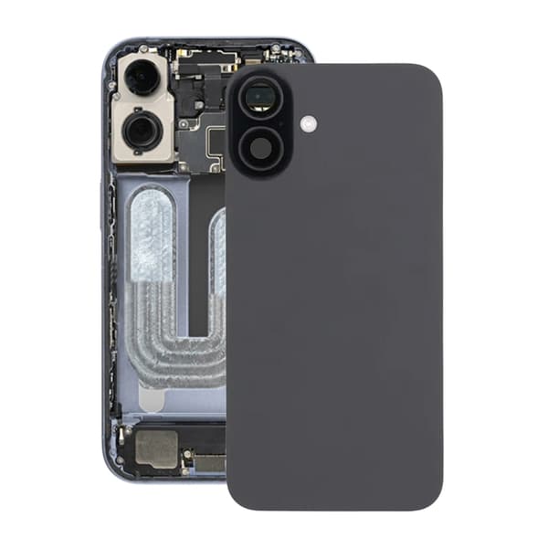 iPhone 16 Plus Back Cover Glass Original Black