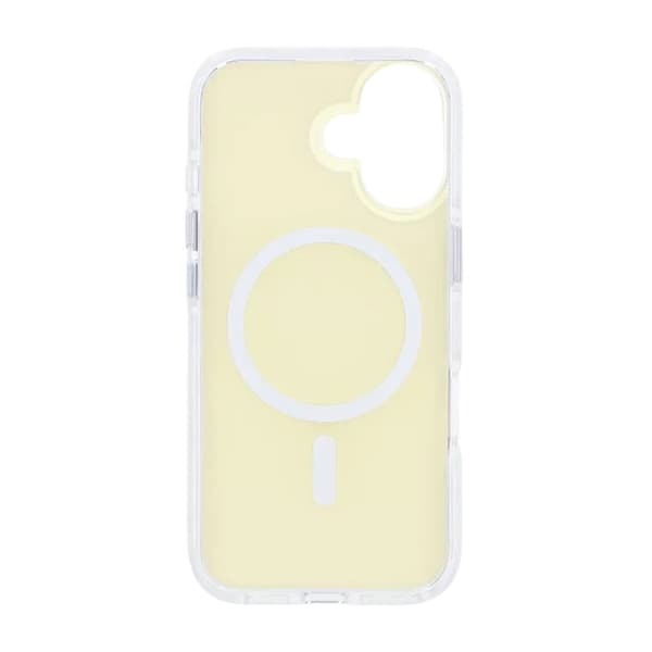 Mobilskal TPU Bumper med Magsafe för iPhone 17 - Vit