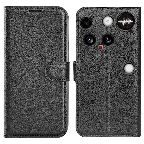 Nothing Phone (3) Wallet Cover - Black