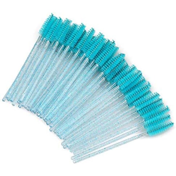 100 pcs disposable mascara brushes for eyelashes and eyebrows