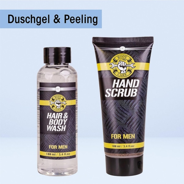 Presentbox Bad- och kroppsverktyg för män, schampo och duschgel Hand