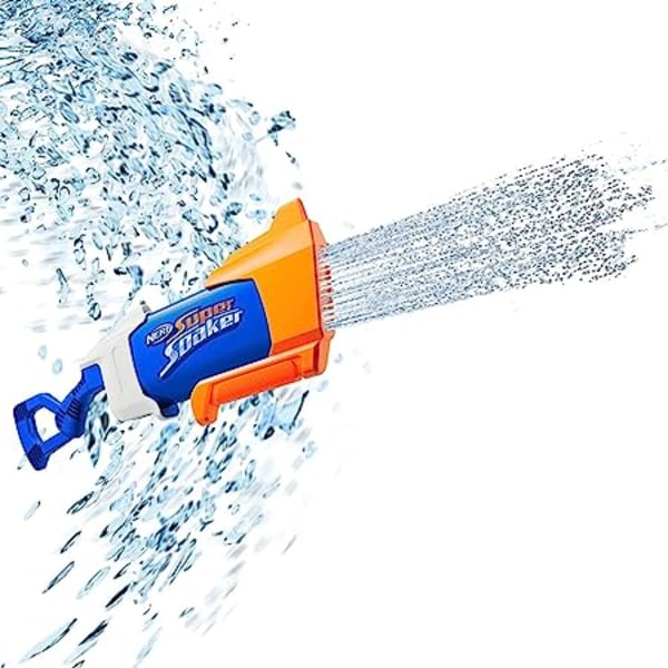 Nerf Super Soaker Torrent Water Blaster, Pump and Fire a Giant Jet of Water