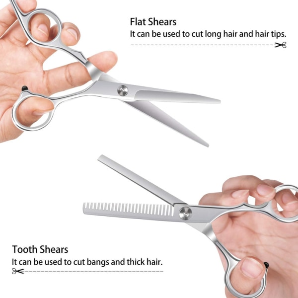 Hair Scissors Set, Professional Hair Cutting Scissors Sharp Thinning Scissors