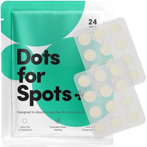Dots for Spots Anti-pimples plåster (24 stycken) - pimples plåster mot akne