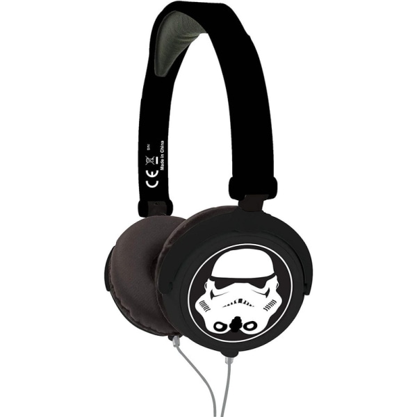 Star Wars Rey Poe Finn BB-8 stereohörlurar, barnvänlig power,