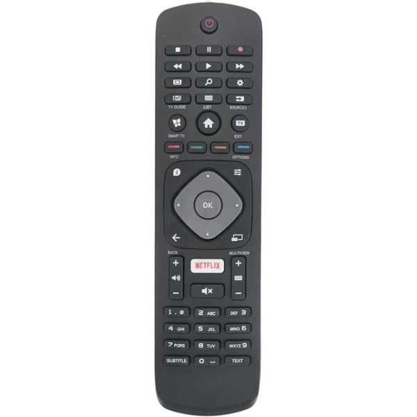 HOF-47I-GJ15593 Fjärrkontroll ersätter Philips 4K UHD LED Smart TV-kabel Netflix