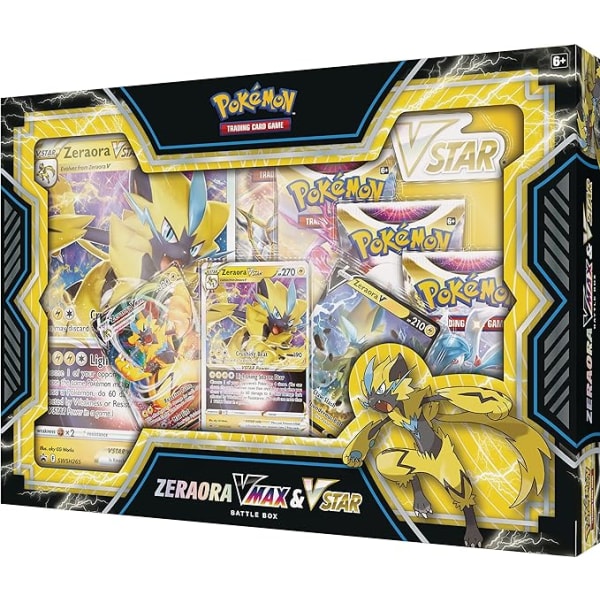 Pokémon Zeraora VMAX & VSTAR Battle Box